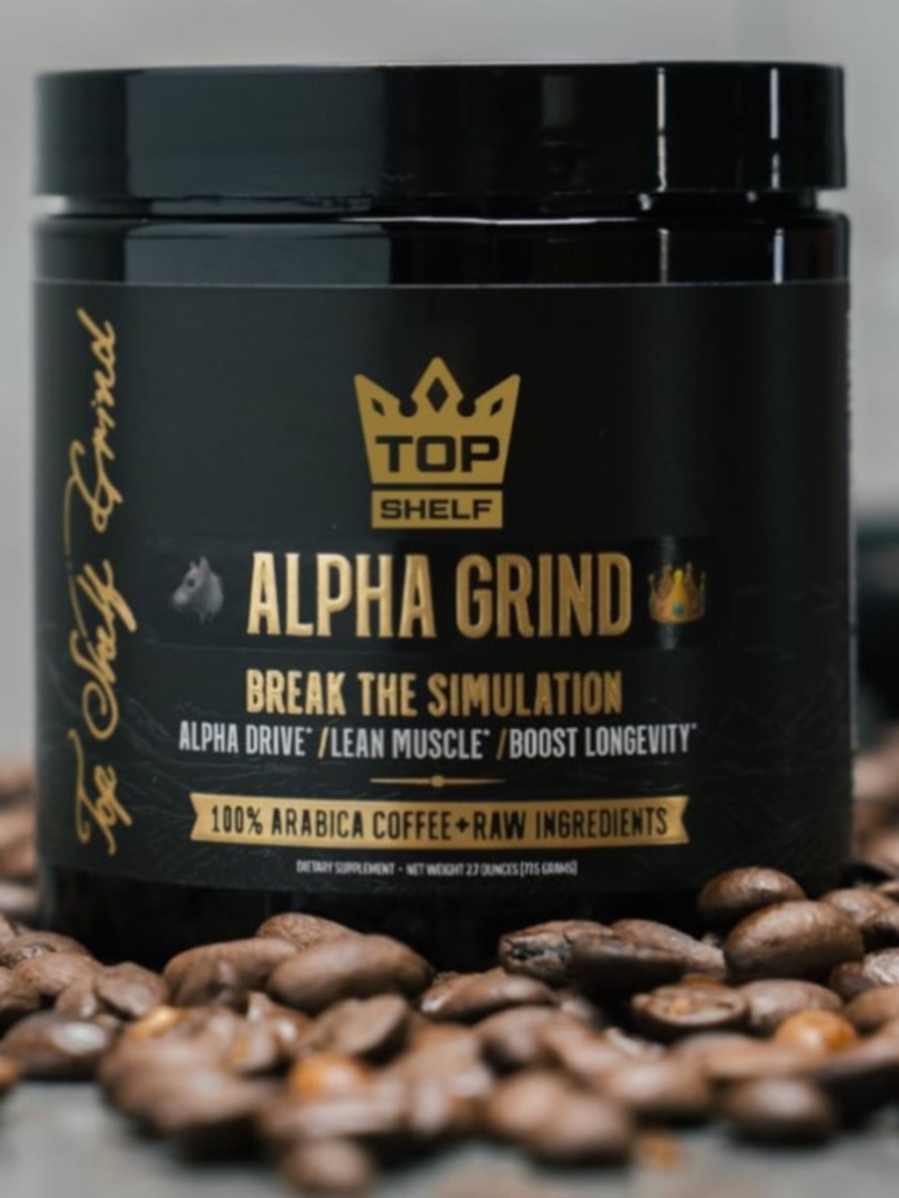 ALPHA GRIND FOR MEN- Arabica Coffee Designed to boost natural stamina & drive 😍